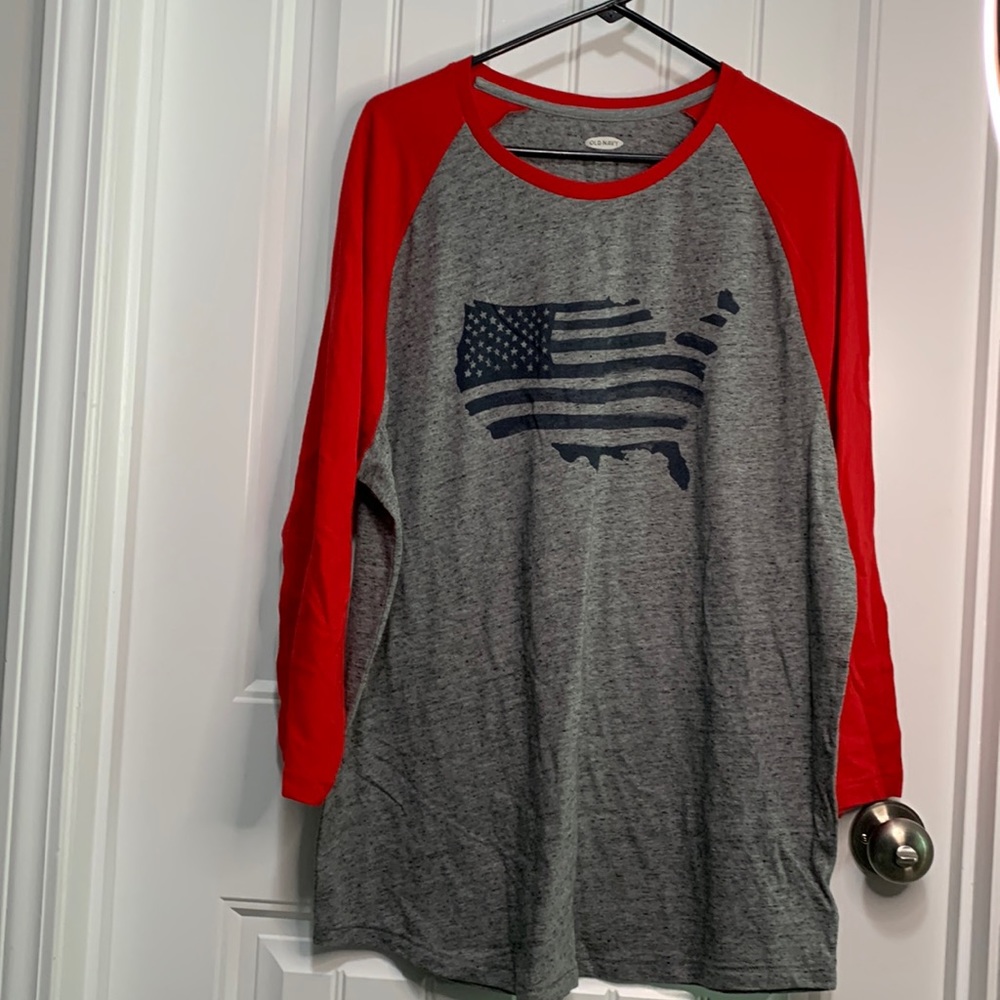 American flag shirt